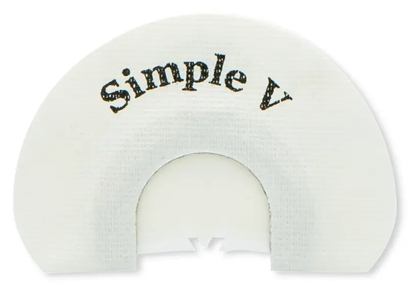Rolling Thunder Game Call TC006-SV Simple Diaphragm Call 2 Reed V-Cut Attracts Turkey Species