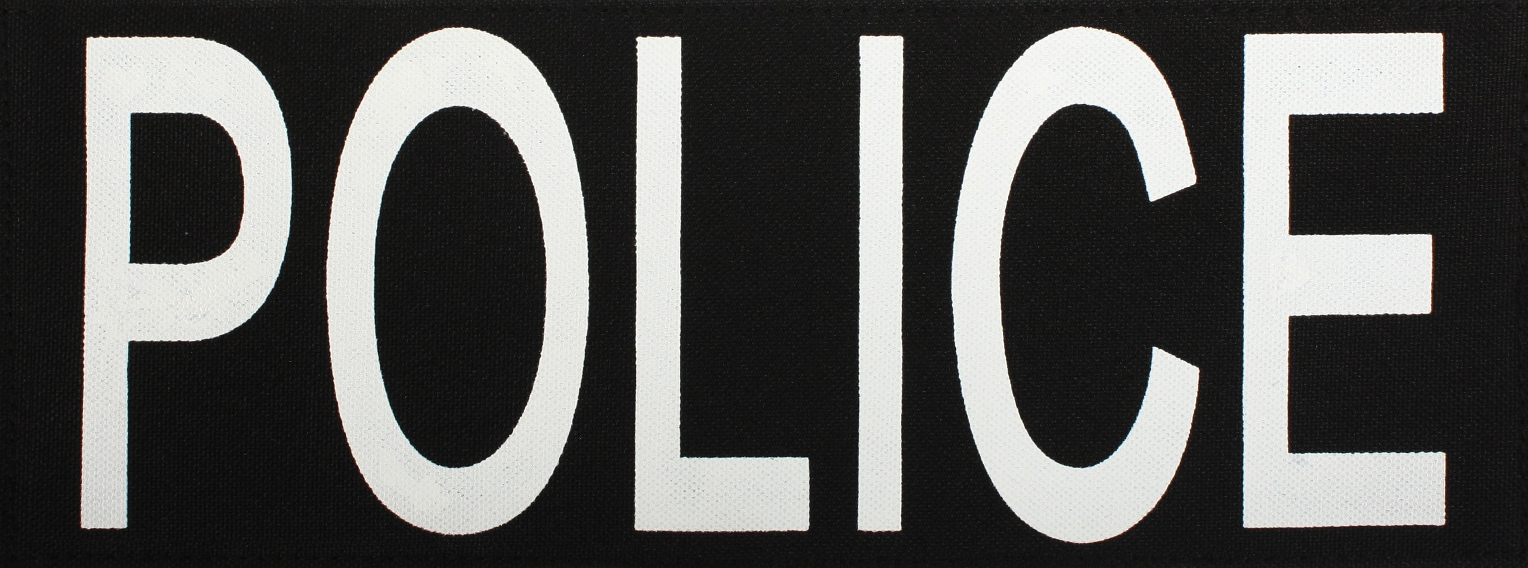 Rothco Police Patch With Hook Back - Set 1 Small 1 Large