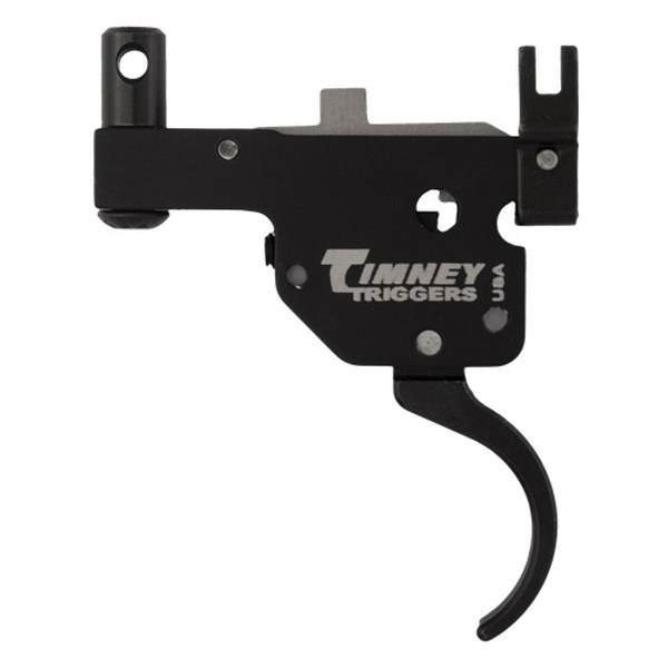 Timney Triggers Featherweight Curved Drop-in Trigger for Ruger M77 (Tang Safety) Rifles, Black - 601