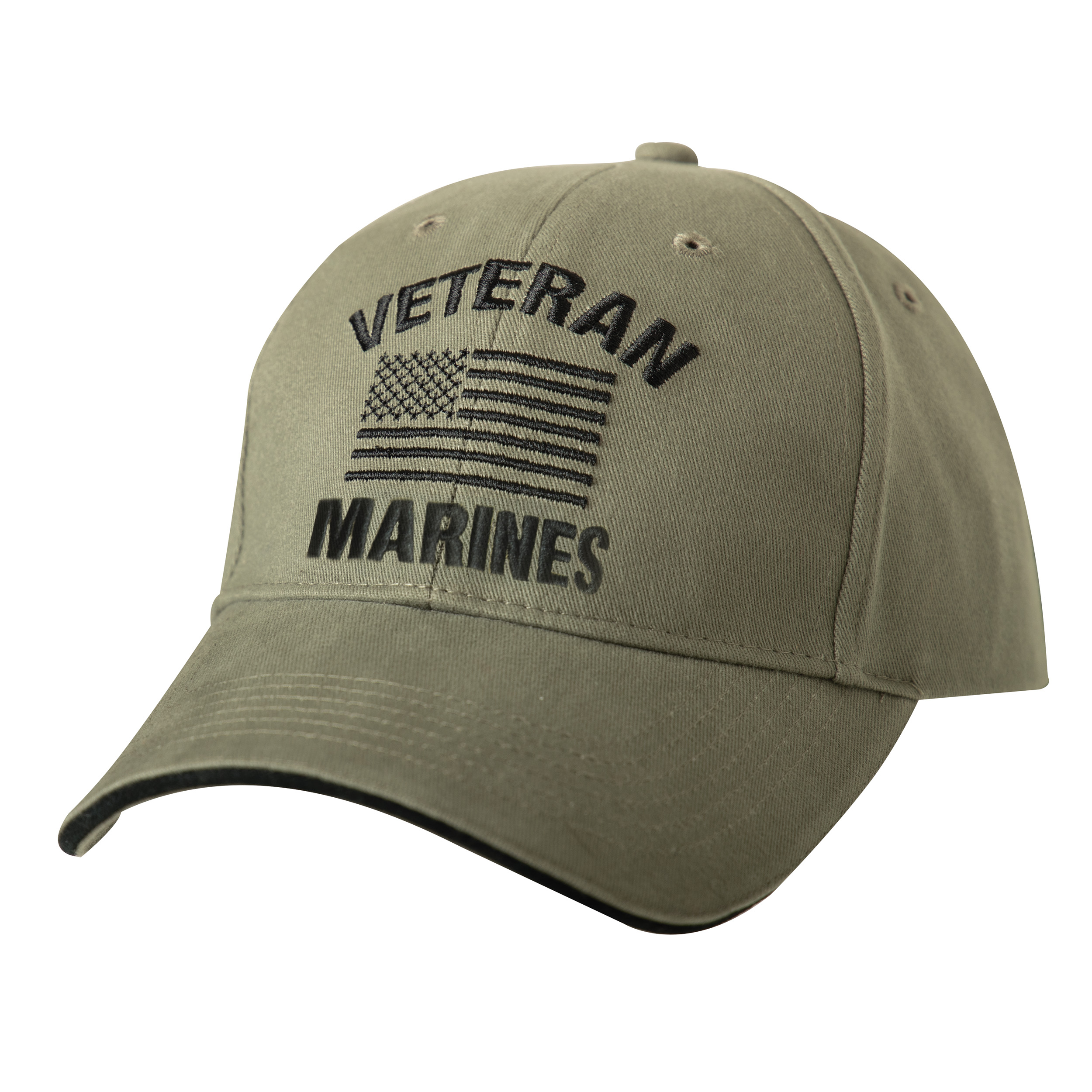 Rothco Vintage Veteran Low Profile Cap - Emblem Marines