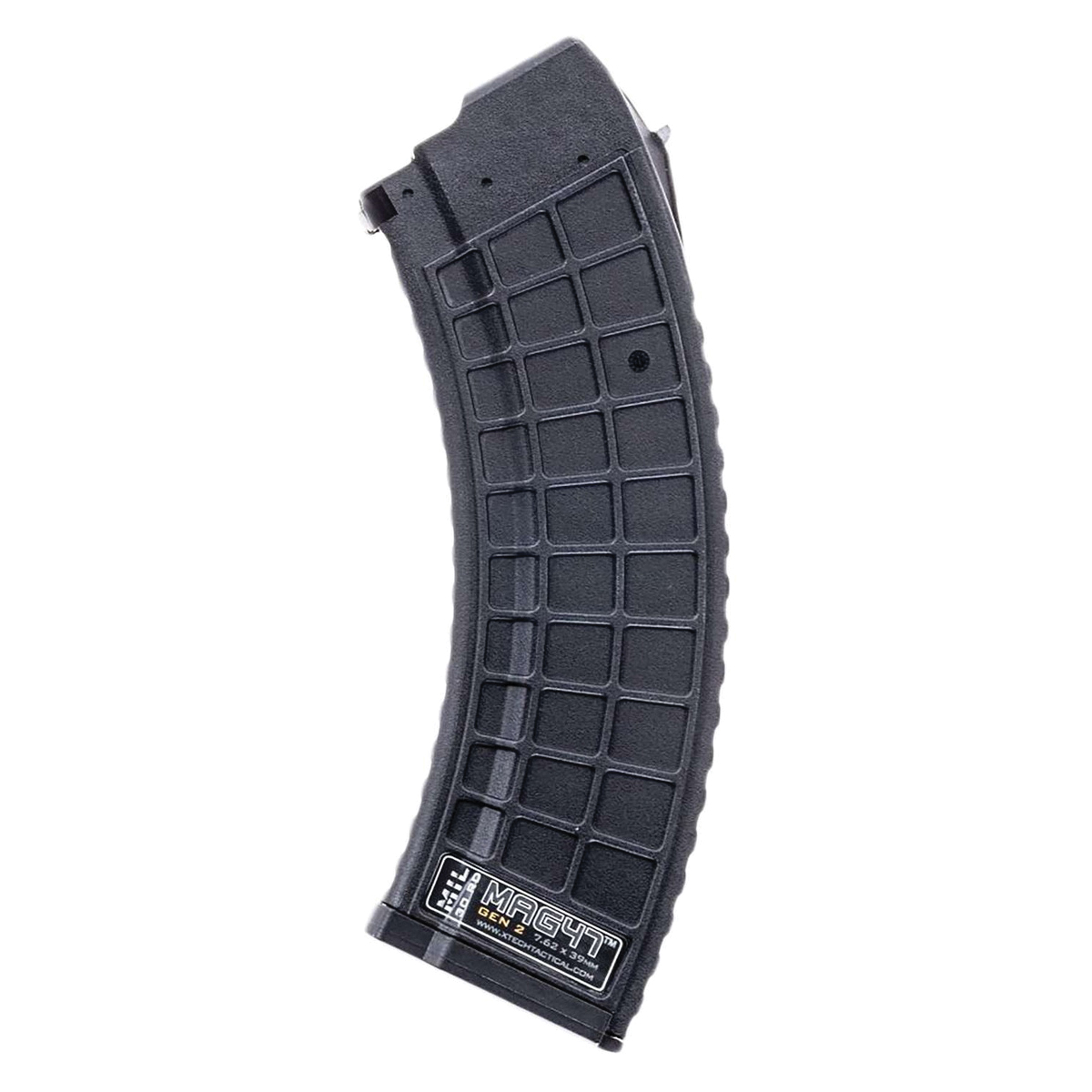 Xtech Tactical Mag47 Elite 30rds 7.62x39mm, Black