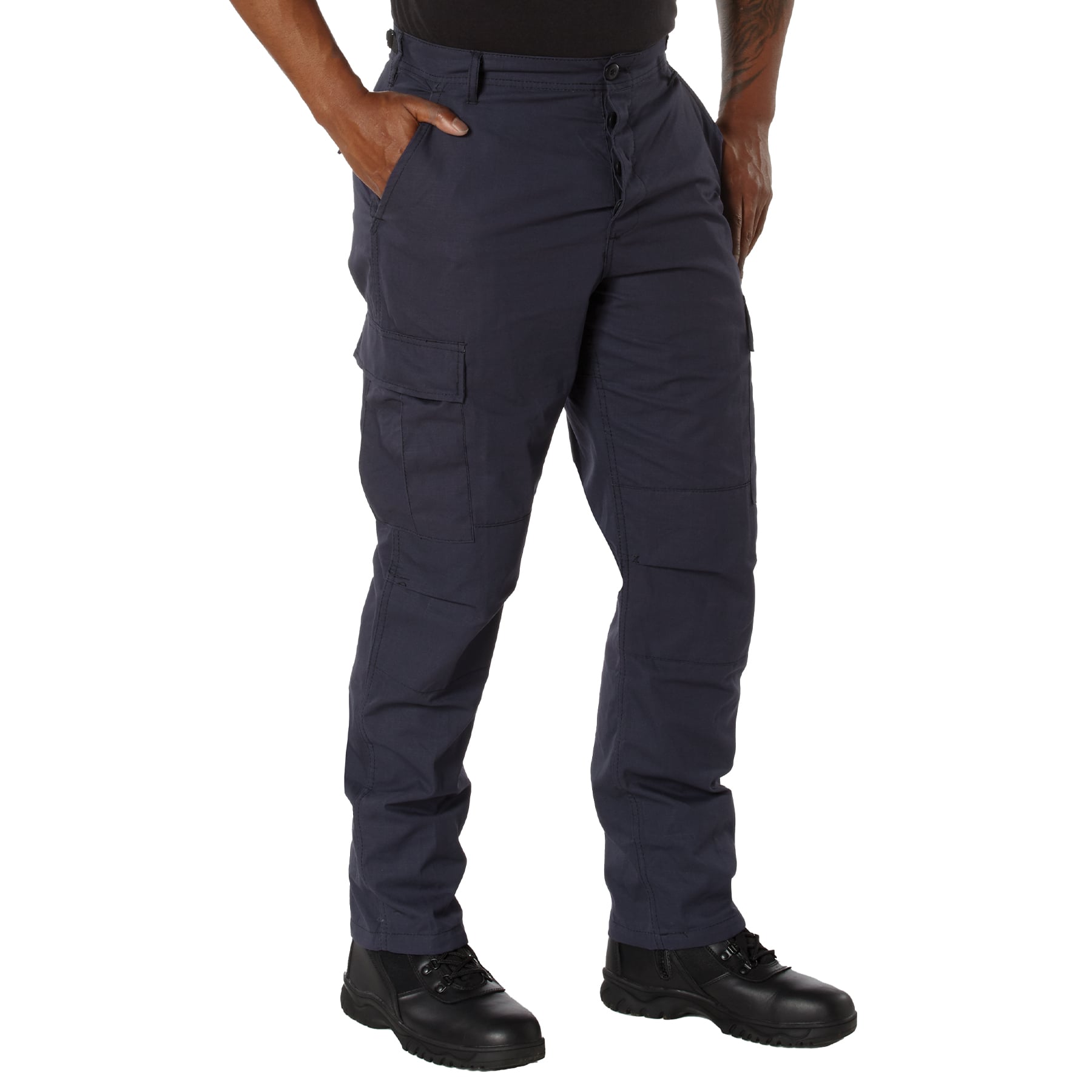 Rothco Rip-Stop Bdu Pants - Midnight Navy Blue, 2X-Large
