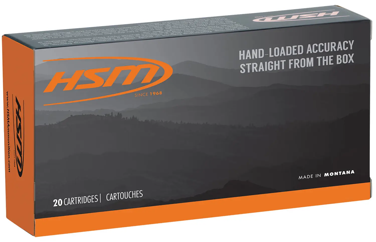 HSM 7MMMAG29N Standard 7mmRem 160gr Pointed Soft Point 20 Per Box/20 Case