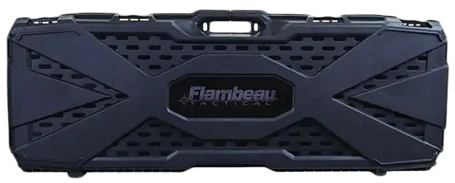 Flambeau 6500AR Tactical Rifle Case Black Polypropylene Water Resistant