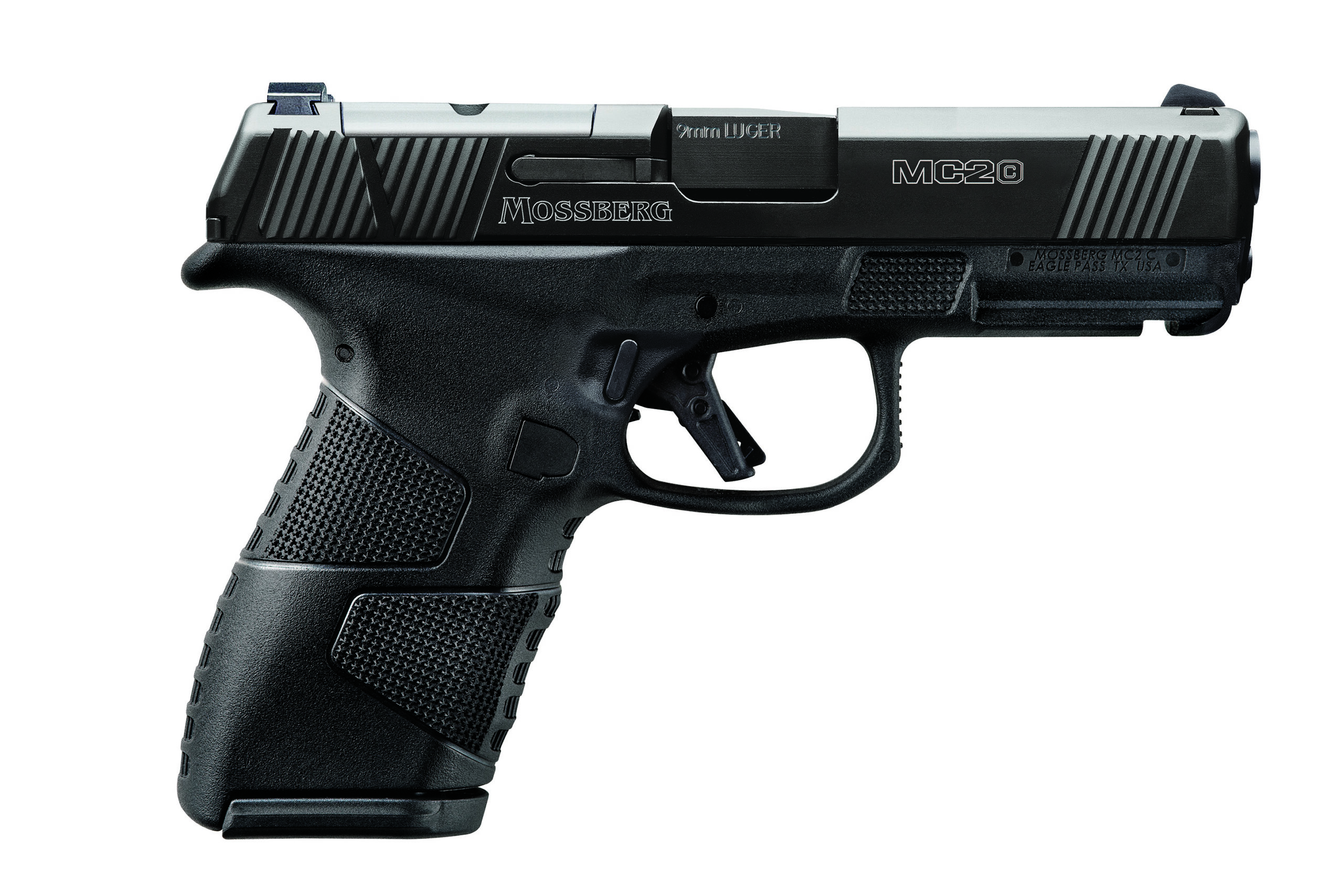 Mossberg MC-2C 9MM Black 3.9" Optics Ready Handgun