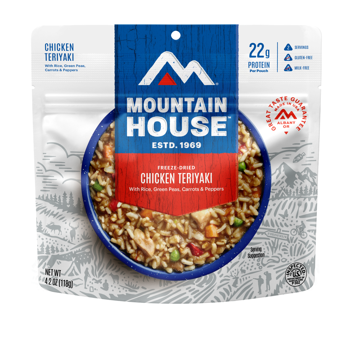 Mountain House Freeze Dried Chicken Teriyaki - 55167