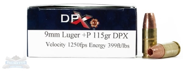 CORBON DPX 9MM+P 115GR BRNS X 20/500 - No Credit Card Fees - Low, flat rate shipping