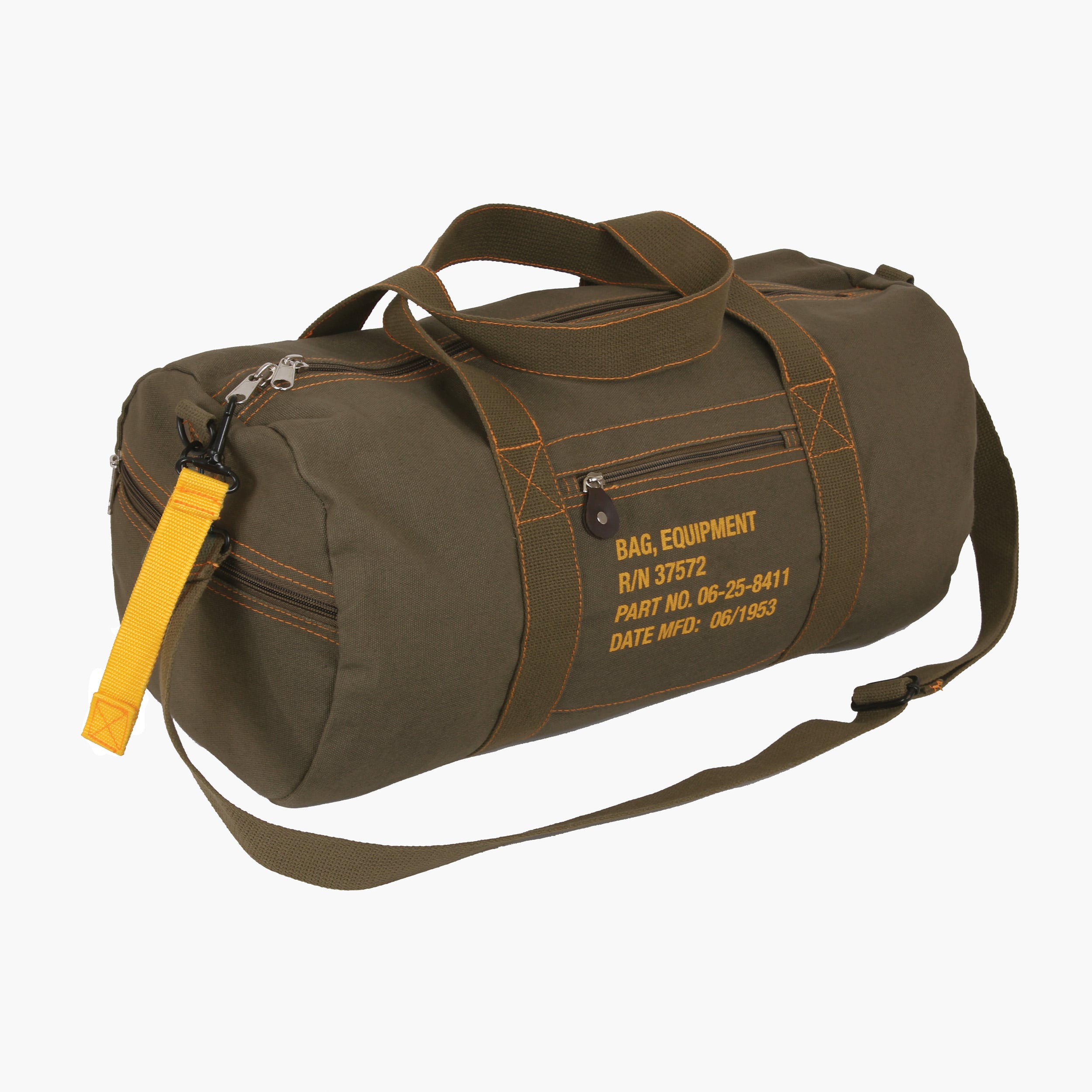 Rothco Canvas Equipment Bag - Olive Drab, 19 In