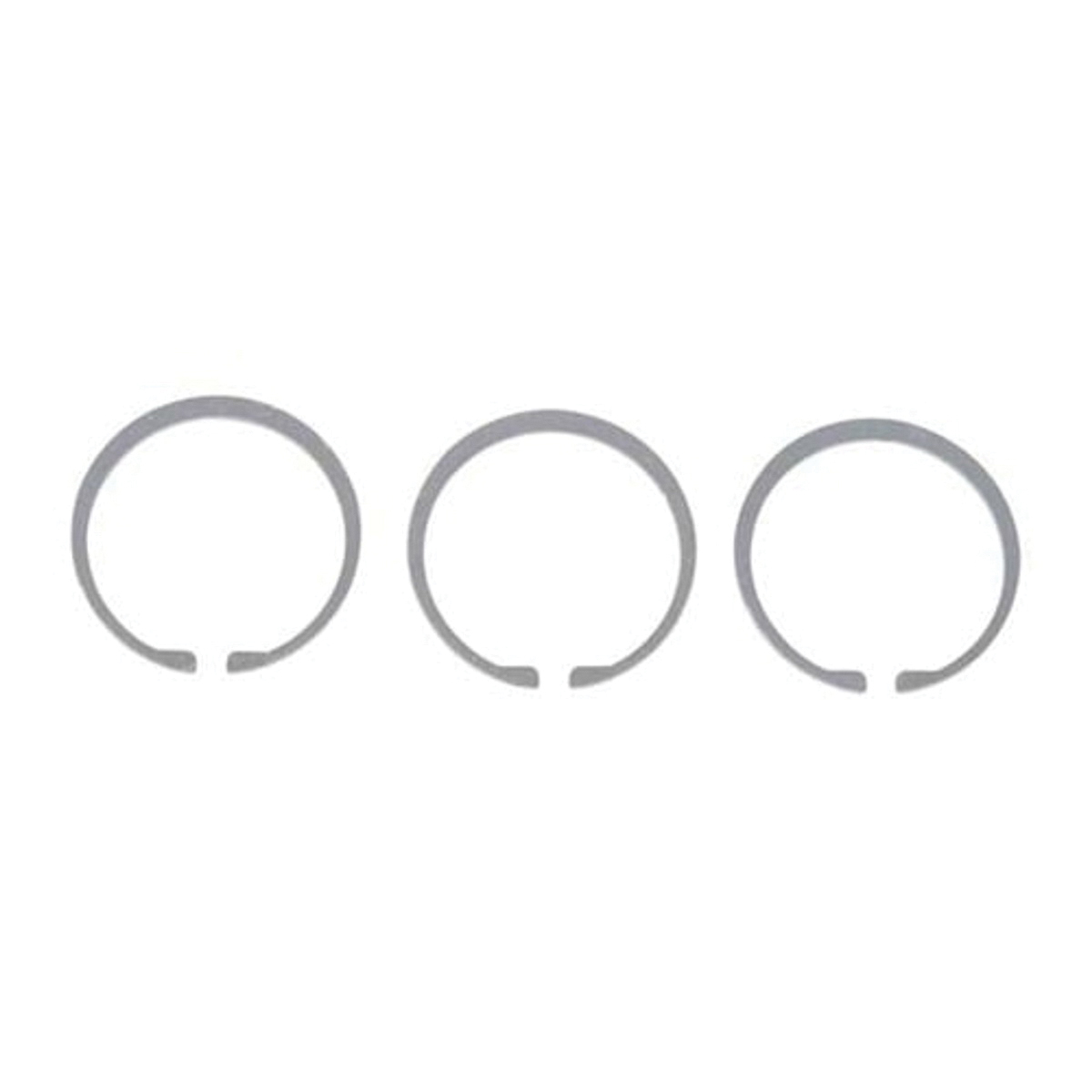 Brownells 3-Pack Bolt/Gas Ring, Silver