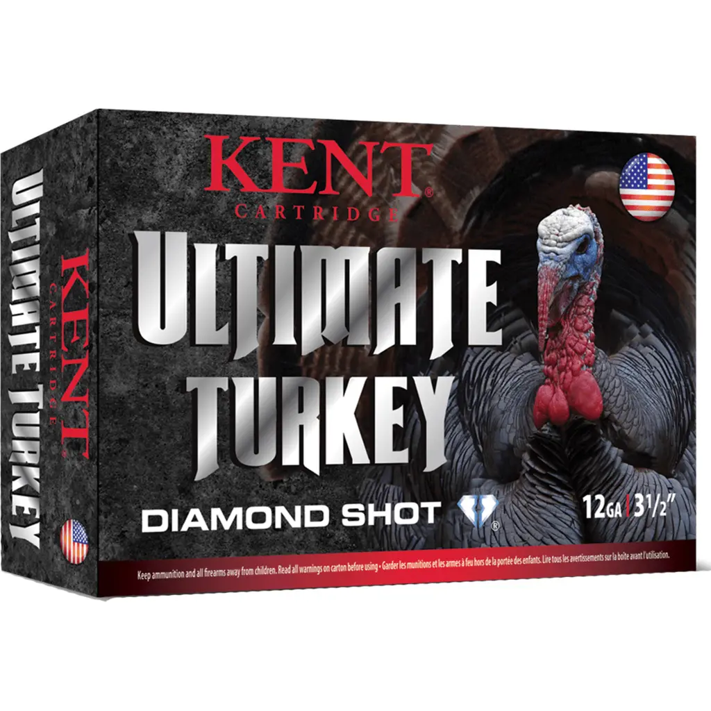 Kent Ultimate Diamond Shot Turkey Load 20 ga. 3 in. 1 1/4 oz. 5 Shot 10 rd.