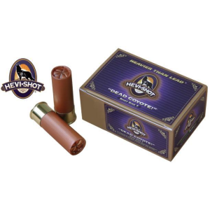 HEVI-Shot Dead Coyote! Shotshells 12ga 3"  1 3/8 oz #00 1350 fps 5/ct