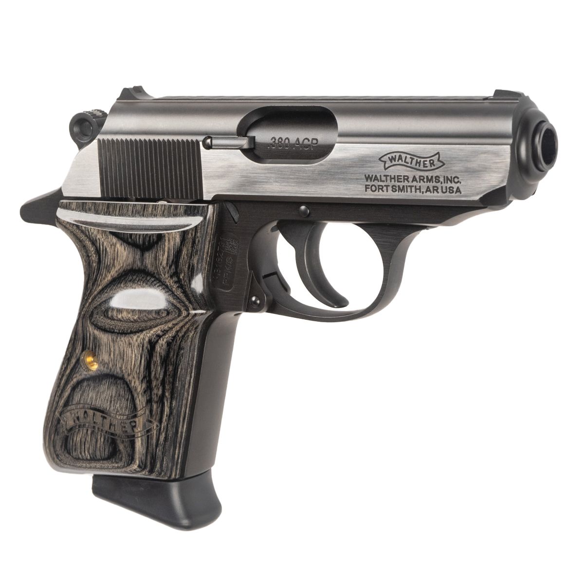 Walther PPK/S 380ACP Stainless Two Tone Deluxe Hard Case & Two Mags