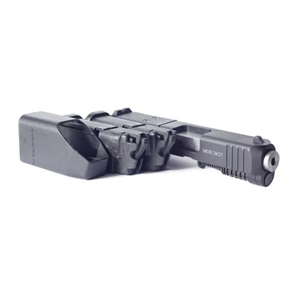 Advantage Arms Mod CA Conversion Kit 9mm/.40 S&W/.22LR Fits Glock Gen 1-5 G26/G27, Black