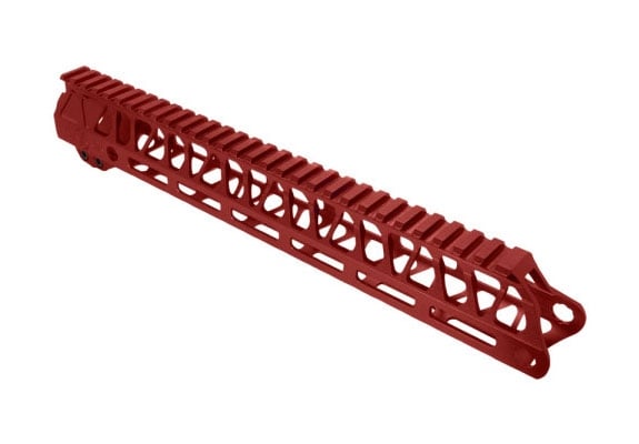 Timber Creek Enforcer 13"M-LOK Handguard, Red - M E13 HG R