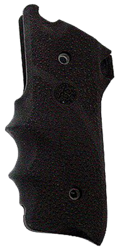 Hogue Grip w/ Finger Grooves for Ruger MK II, MK III Pistols, Black - 82000
