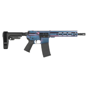 Shark Coast Tactical SCC07220MON-P Mongoose  5.56 NATO 30+1 10.50 Black Nitride Threaded Barrel, Aluminum Receiver w/Picatinny Rail, M-LOK Handguard Polymer SB Tactical SBA3 Brace, Polymer Grip