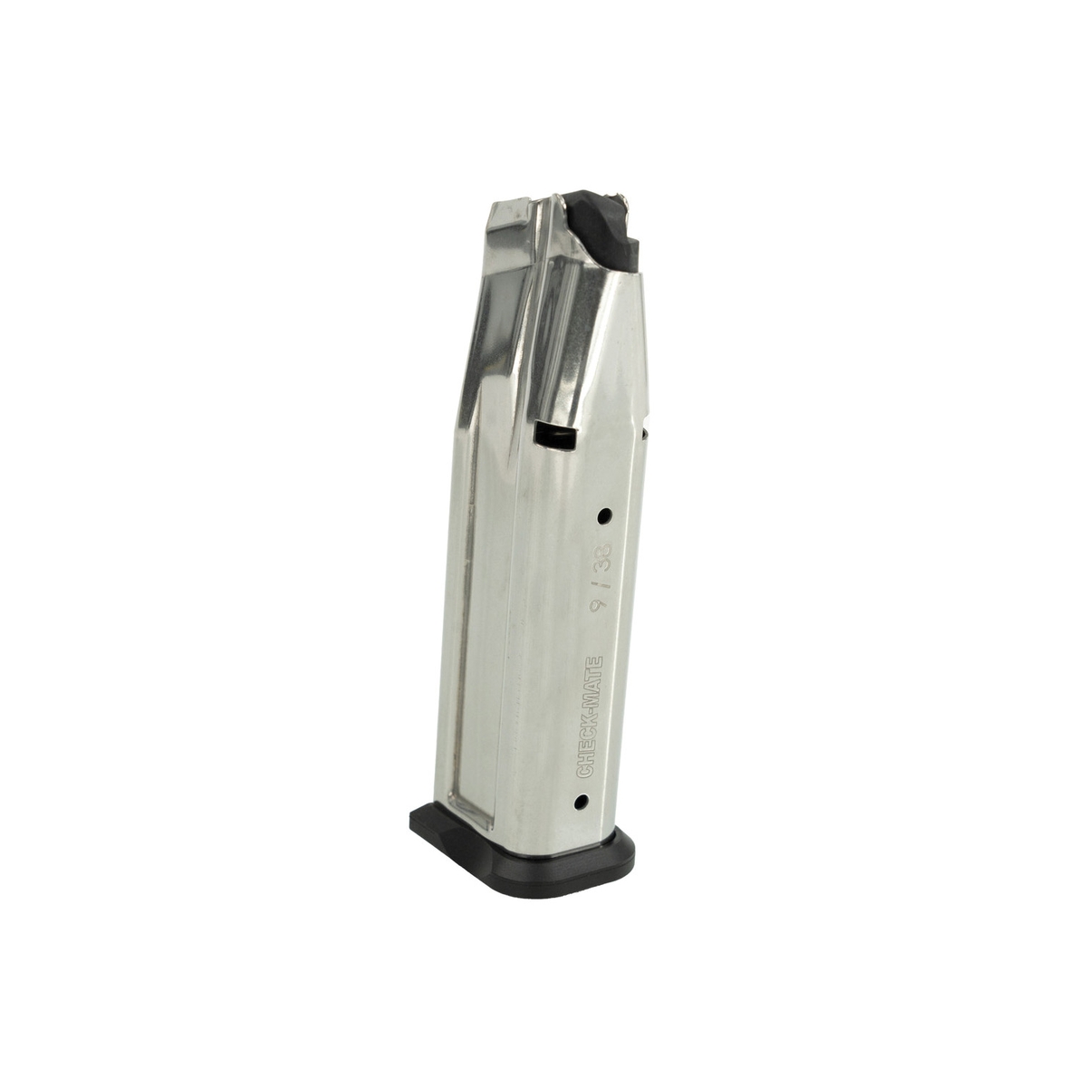SDS Imports Checkmate 17rds 9mm Magazine - Chrome High-Capacity - 80001507
