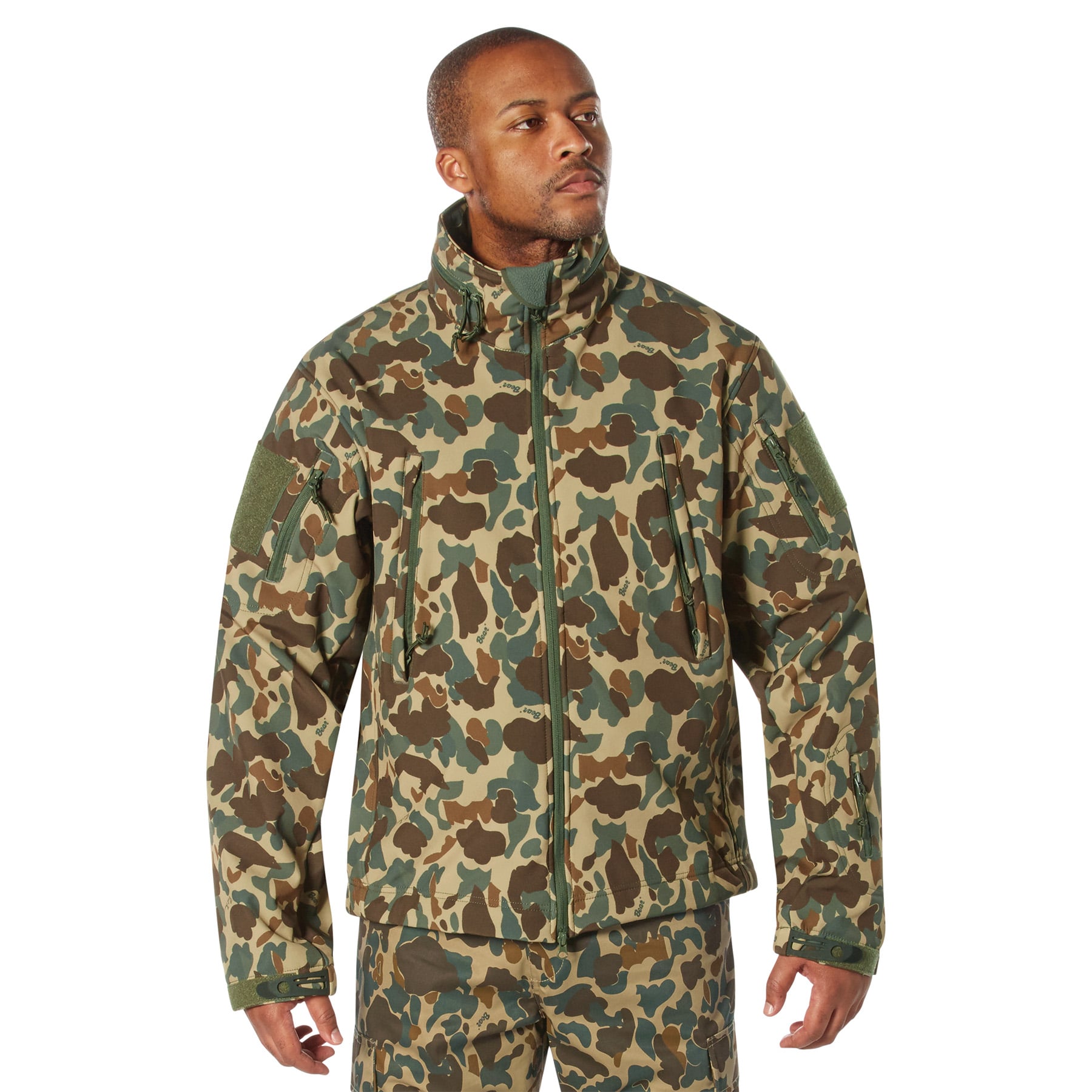 Rothco X Bear Archery Fred Bear Camo Special Ops Soft Shell Jacket - 2X-Large