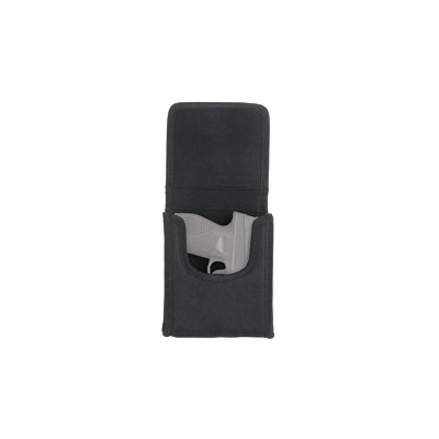 Bulldog Cases Cell Phone Nylon Belt Holster Size Small, Black - BD848