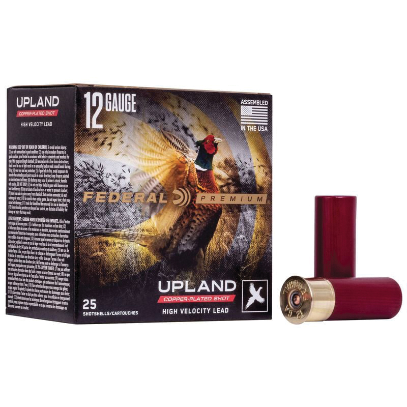 Federal Premium Upland 12 Gauge 2-3/4" 6 1-3/8 Ounce 25rds