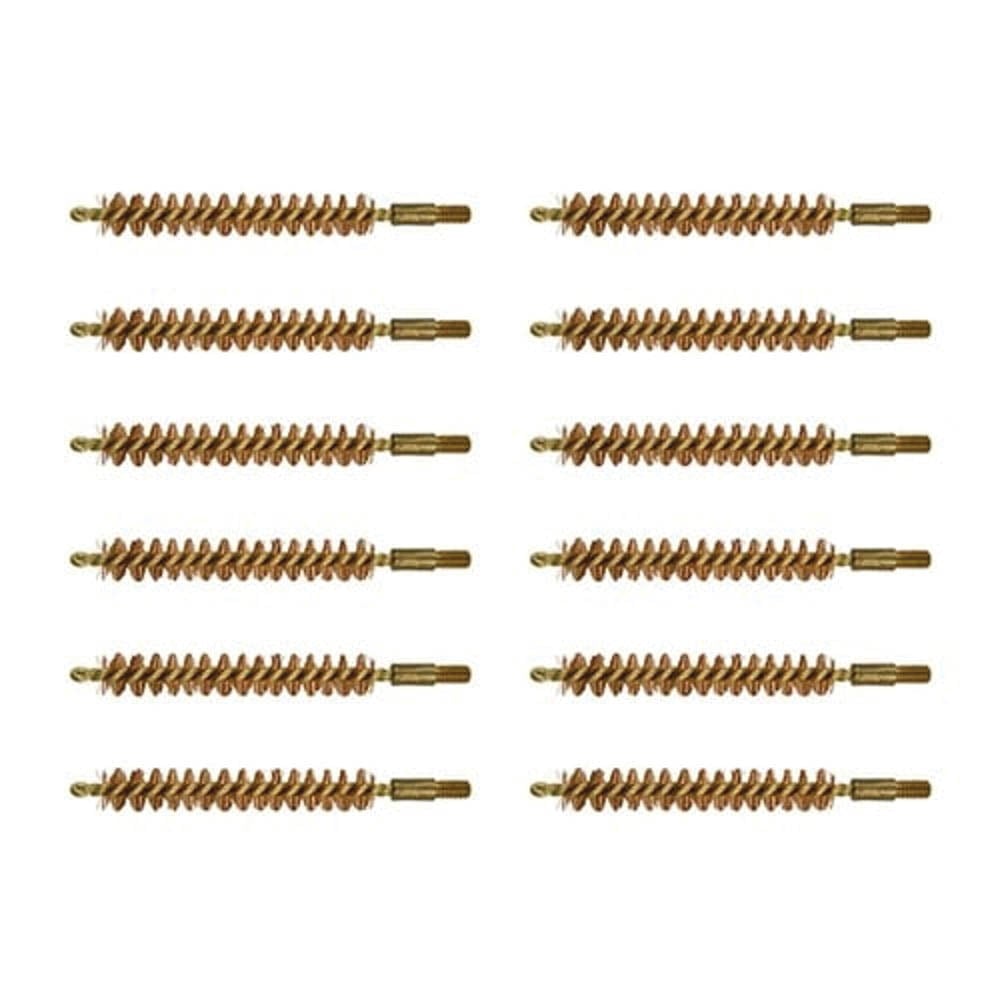 Brownells 8mm #8-32 Male Special Line Bore Brush, Pack of 12