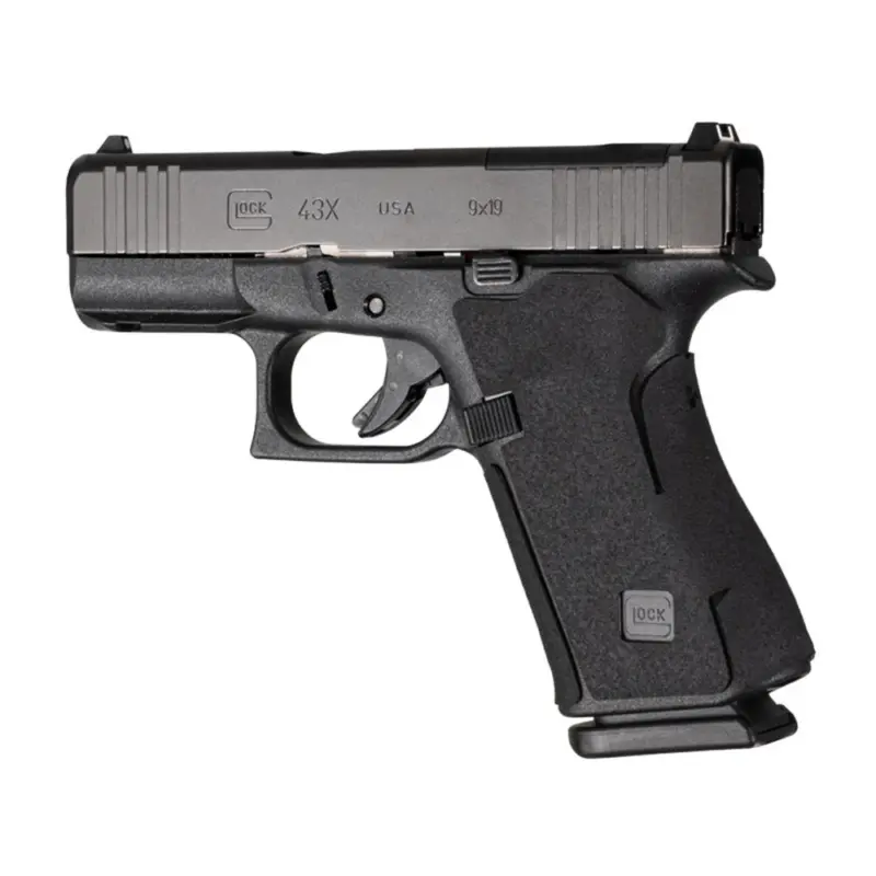 Hogue Wrapter Adhesive Grip Glock 43x/48 Rubber Grain Texture Black