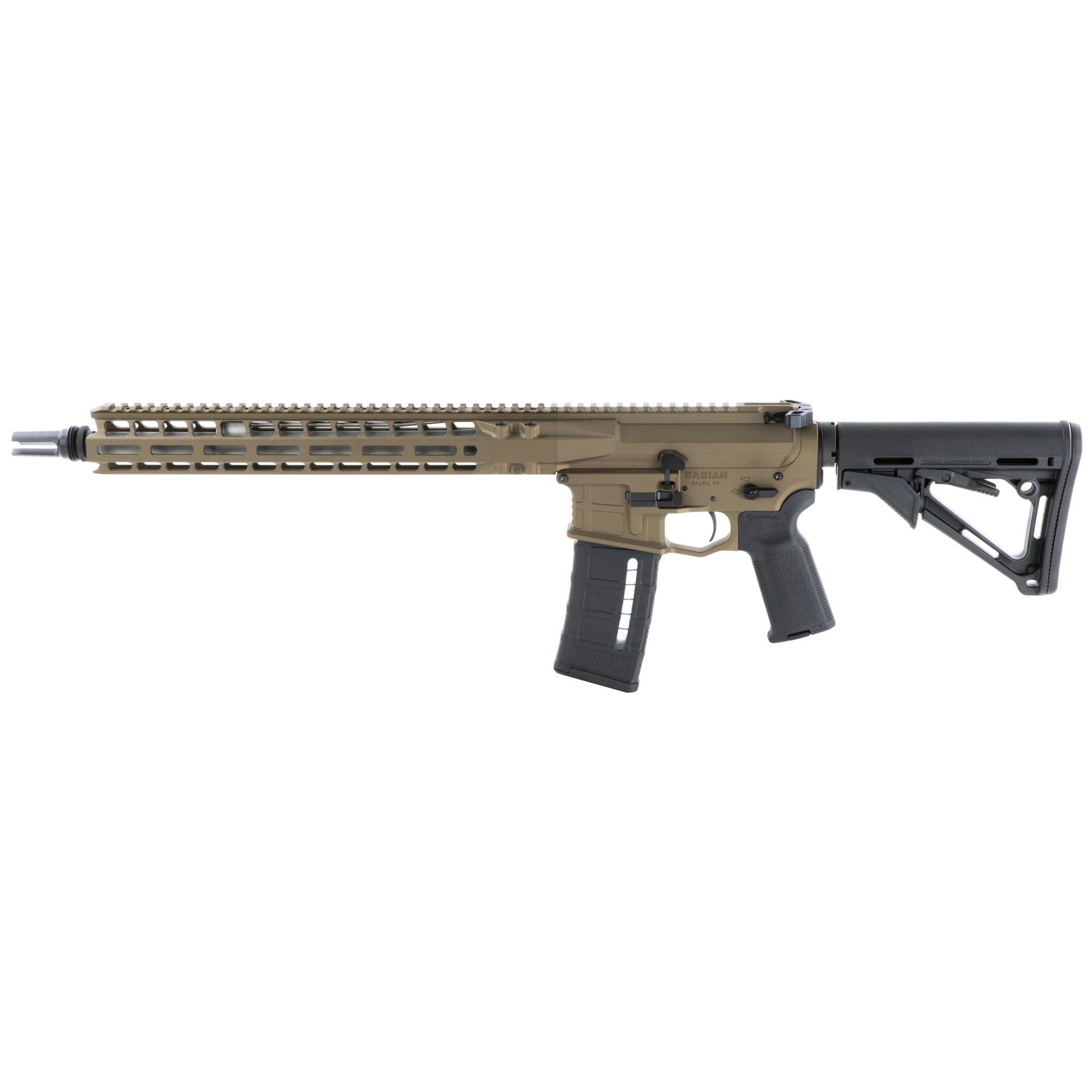 Radian Weapons Model 1 .223 Wylde AR Rifle with 14.5" Barrel, Brown - R0040