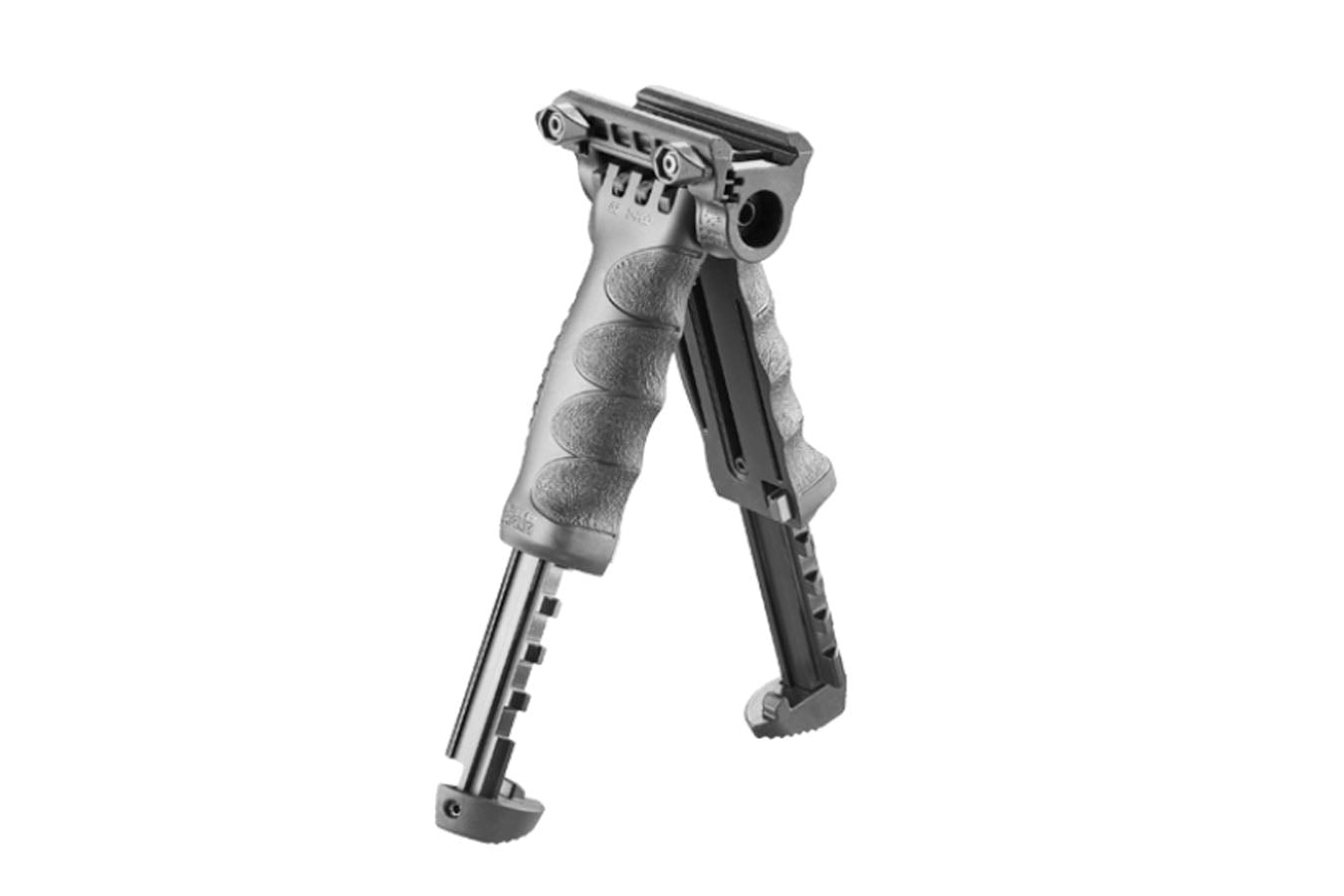 FAB Defense T-POD G2 Qucik Release Foregrip with Bipod, Black - T-POD-GR-QR