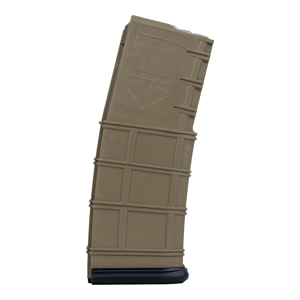 ETS MAG FOR AR15 30RD G2 FDE NYLON - No Credit Card Fees - Low, flat rate shipping