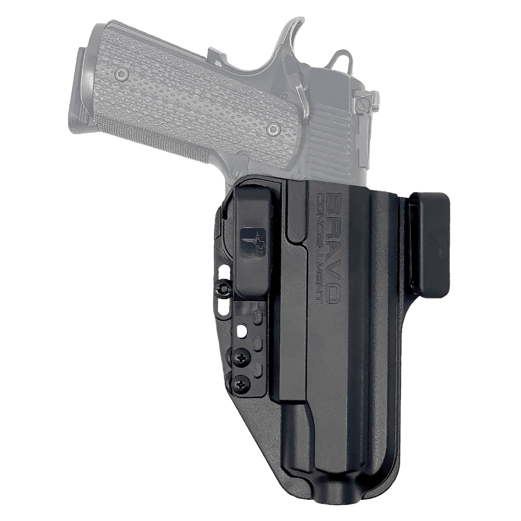 Bravo Concealment Right Hand IWB Concealment Holster for 1911, Black - BC201023