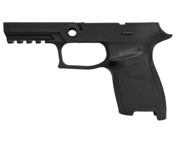 Sig Sauer P320 Compact 9mm / .40 Auto / .357 SIG Small Grip Module, Black - GRIPMODC943SMBLK