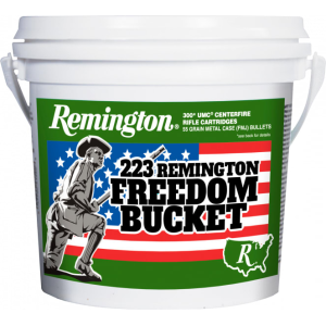 Remington L223R3BC Freedom Bucket 223 Rem 55 GR FMJ 300 Bucket