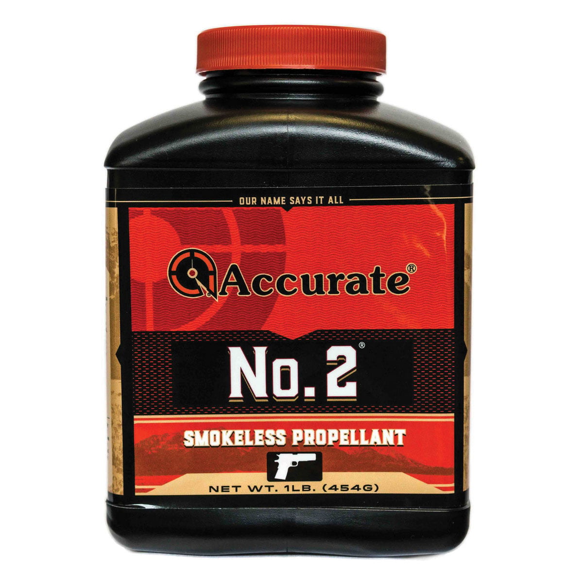 Accurate Powder No. 2 Smokeless Pistol Powder, 1 lb