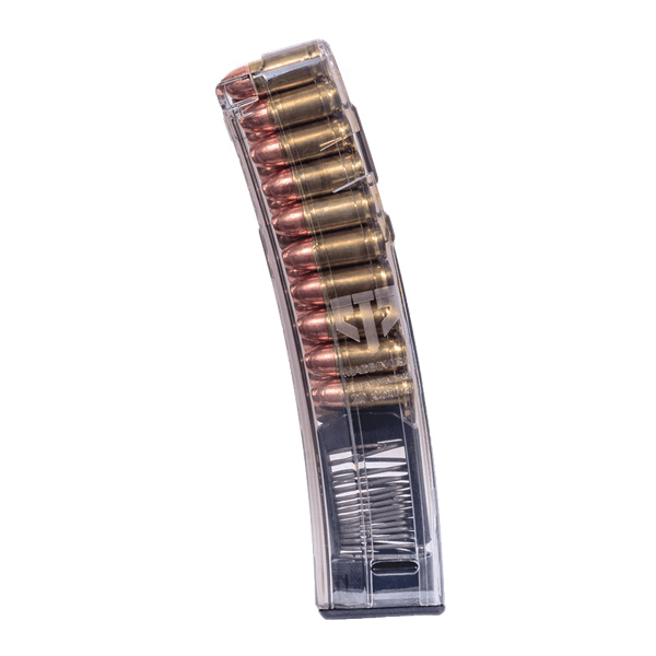 Elite Tactical Systems Group 20 Round 9mm Magazine, Translucent - HKMP5-20
