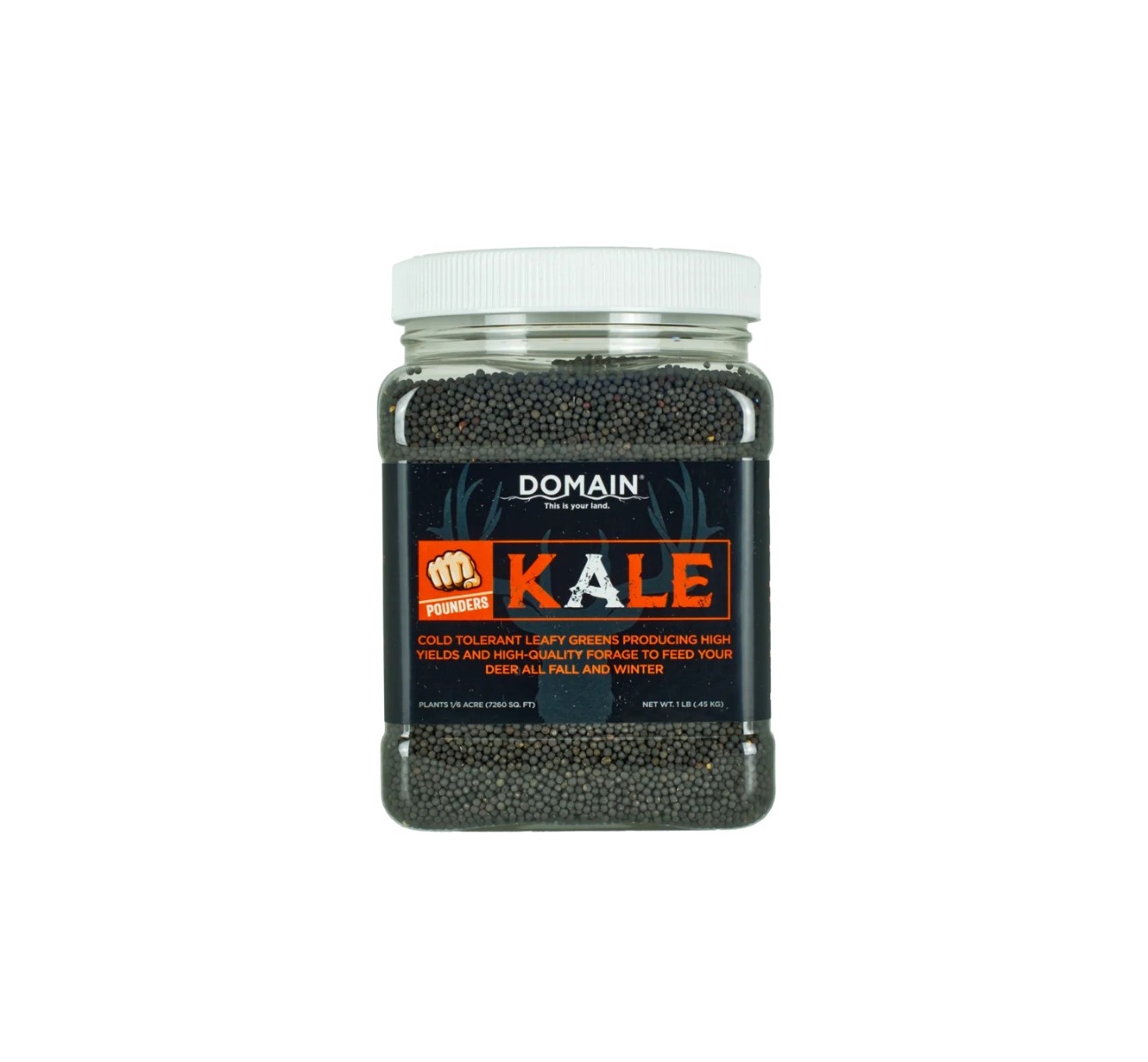 Domain Outdoors Domain Pounder Kale Food Plot Seed, 1 lb - DKS1LB
