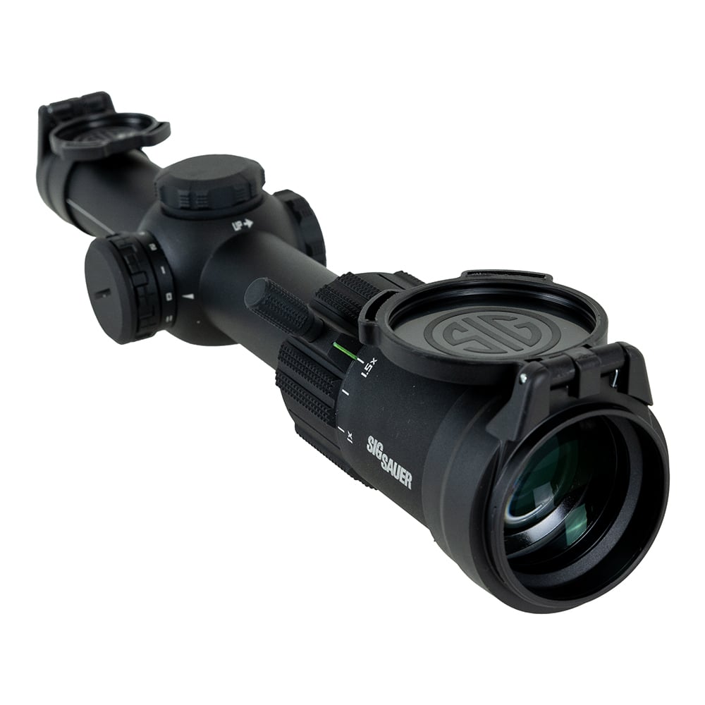 Sig Tango-MSR 1-6x24mm LPVO w/ Hellfire FL-6 Illuminated Reticle - Black - 30mm - SOTM61001