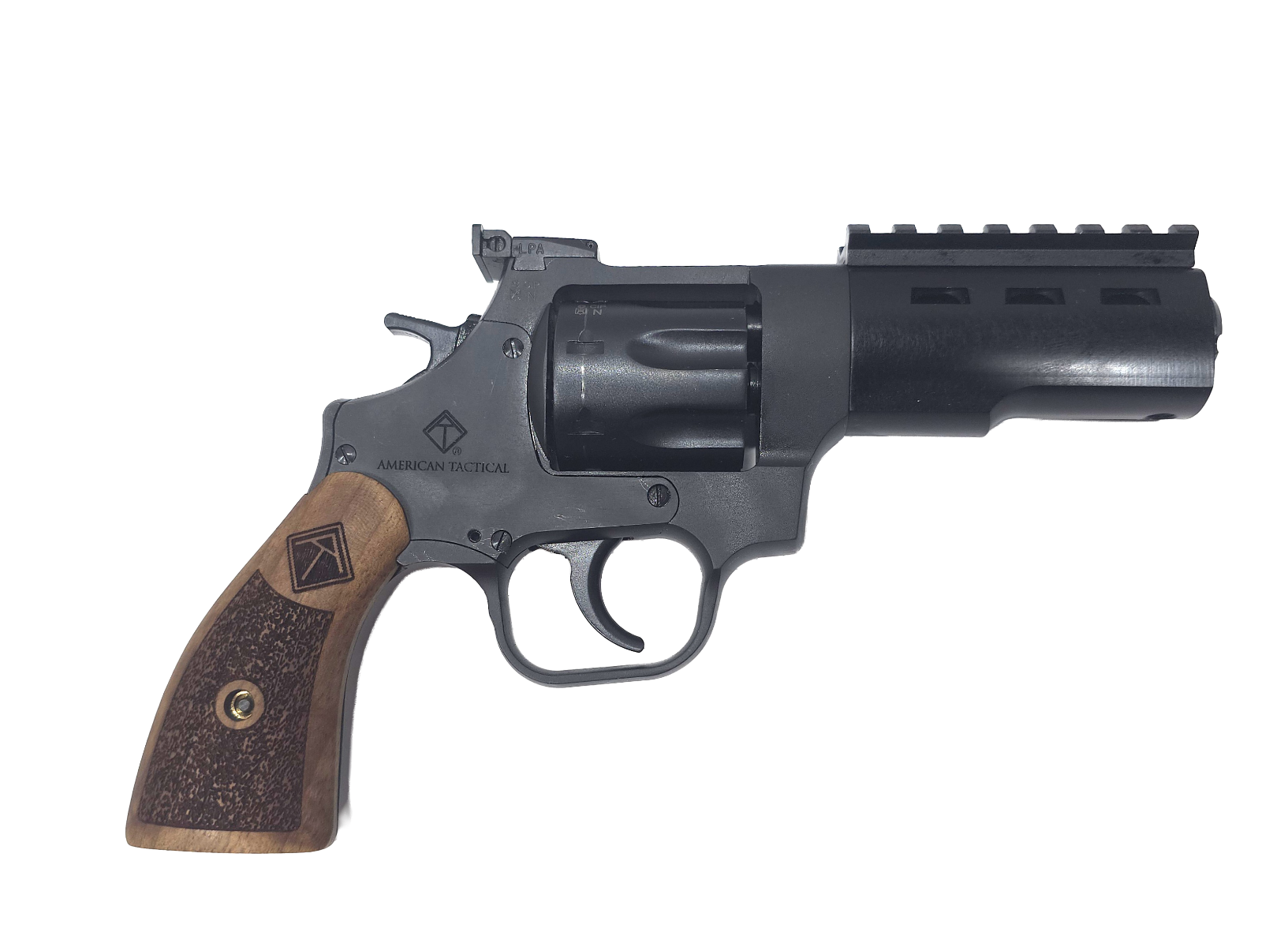 ATI - Olmi 963Mf Hgr .357 Mag Revolver 4" Bbl Adjustable Sight - ATIG963MF3574LPA