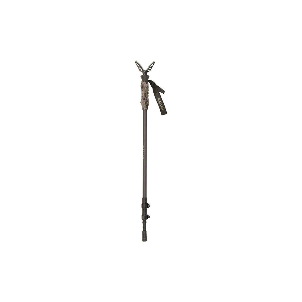 Allen Axial Carbon Fiber Shooting Stick - Versatile Black Finish with Adjustable Cams - 21430