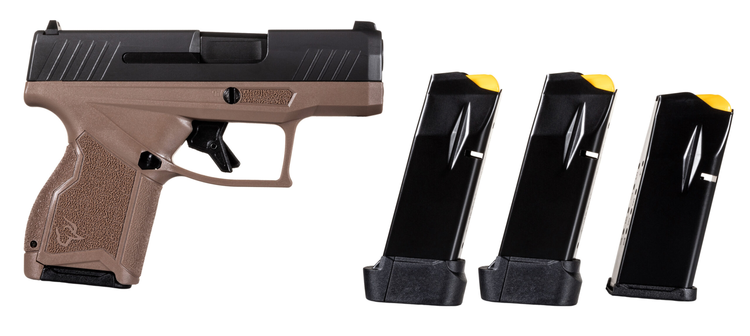Taurus GX4 9mm Black/Brown 3" 13+1 with 4 Mags