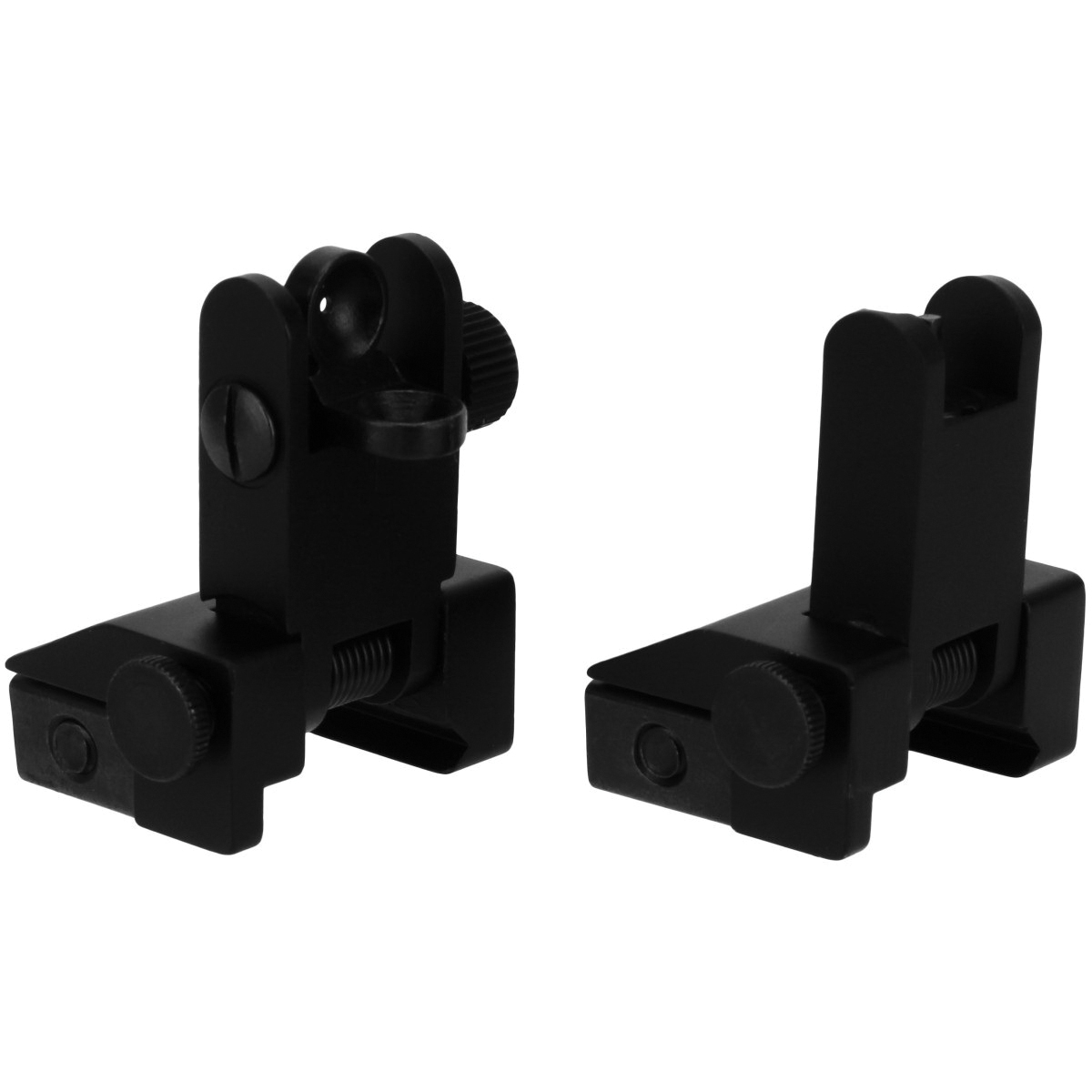 Tacfire Low-Profile Front/Rear Pop-Up Iron Sight for AR Rifles - IS002