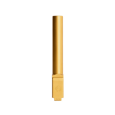 Ballistic Advantage 9mm Glock 17 Gen 5 PVD Gold Non-Threaded Non-fluted Barrel
