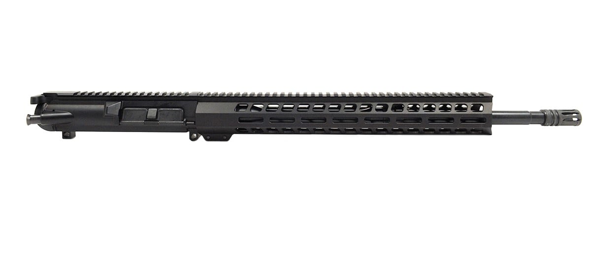 PSA Gen3 PA10 18" Mid-Length .308 1/10 Nitride 15" M-lok Upper - With BCG & CH