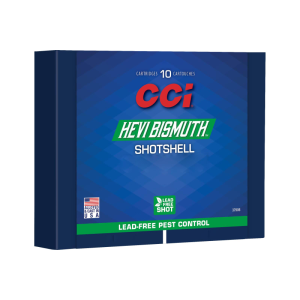 CCI Hevi-Bismuth 40 S&W Centerfire Handgun Shotshell, 10 Rounds - 3740B