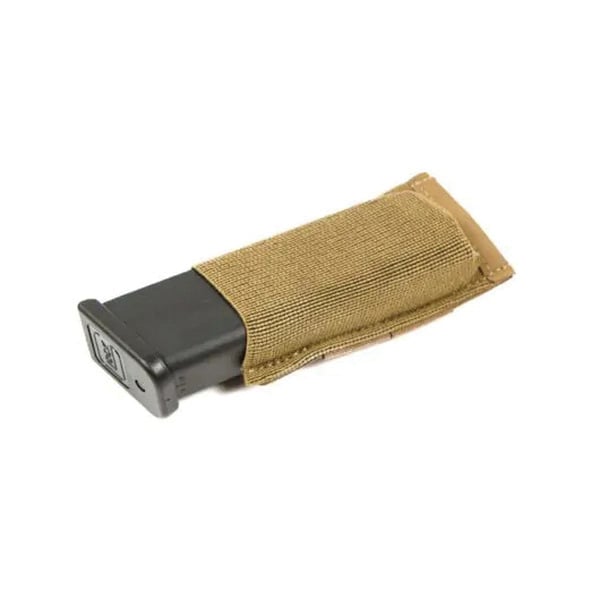 Blue Force Gear Teen Speed Molle Mount Single Pistol Mag Pouch Fits H&K 45, Coyote Brown