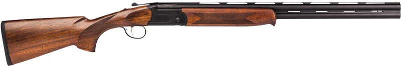 STEVENS 555 COMPACT O/U 28GA - 24" 2 3/4" BLUE/WALNUT EXTRACT