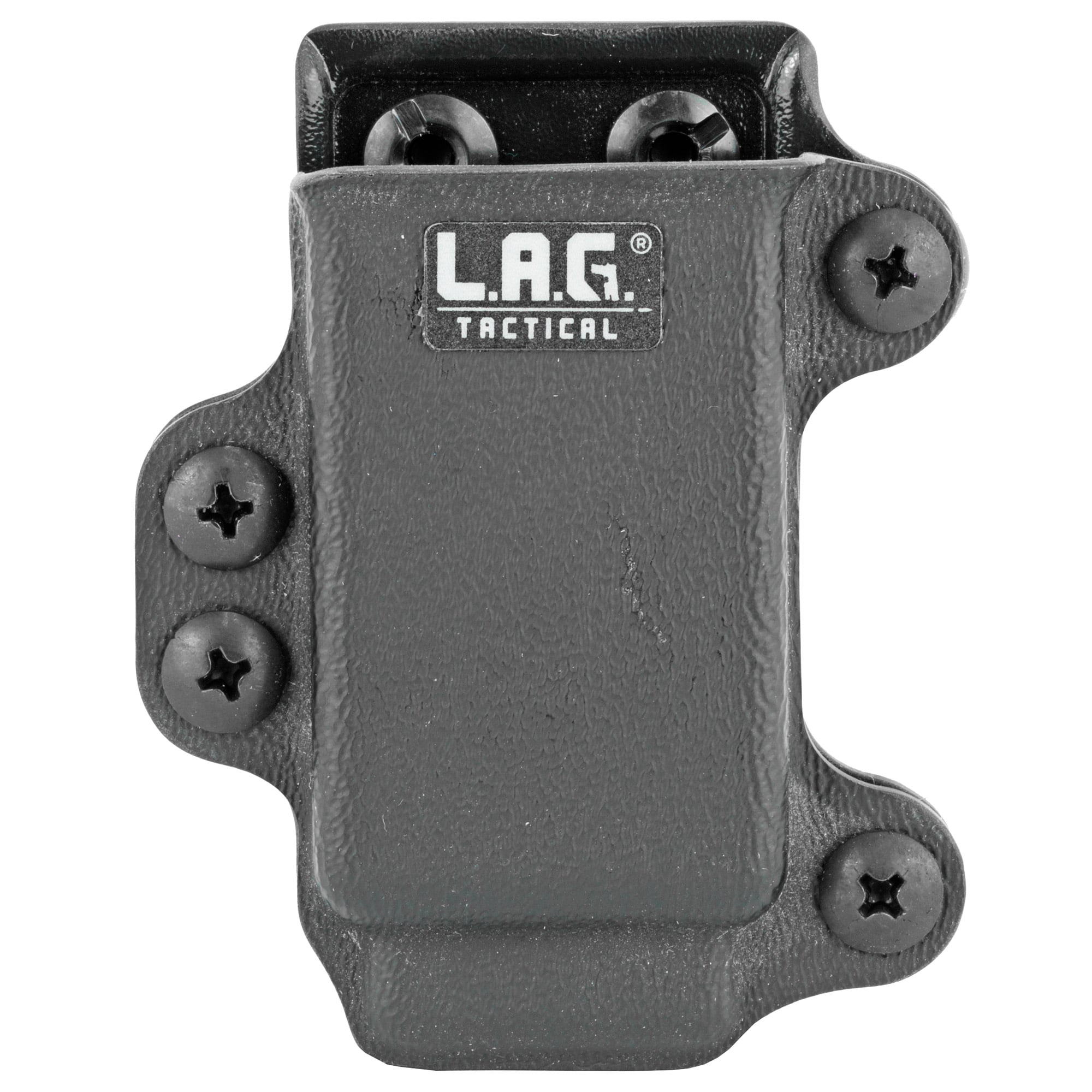 Lag Tactical Single Pistol Magazine Carrier, Black - 34001