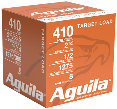 Aguila Birdshot High Velocity 410 Gauge 2.50" 1/2 oz 8 Shot