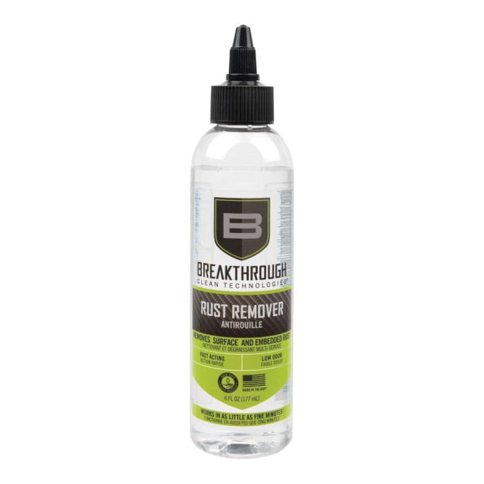 Breakthrough Clean 1.75" x 1.75" x 7.13" Rust Remover, 6 oz Dispensing Cone Cap Bottle