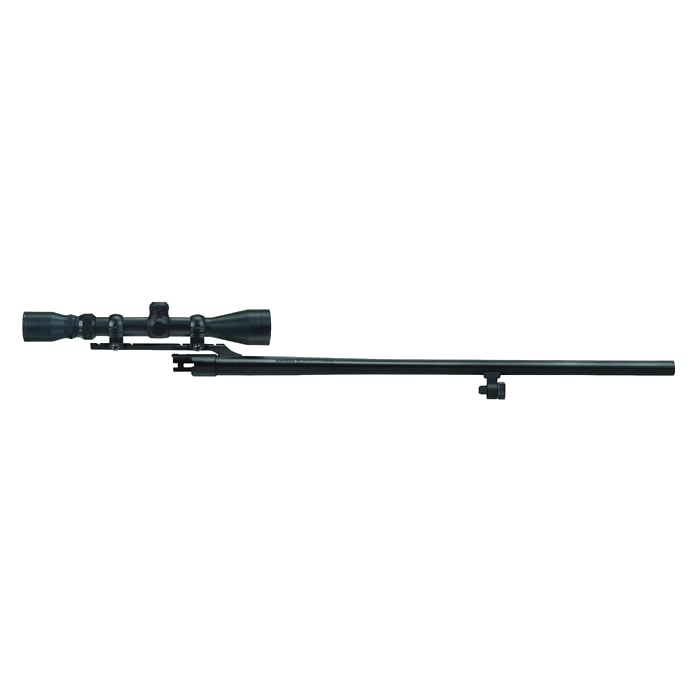 Mossberg 12 Gauge 24" Barrel/Scope Combo for 500, 500 Flex Shotgun, Blue - 92156