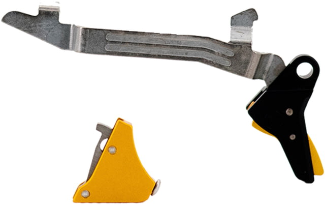 Timney Triggers Alpha Competition Pistol Trigger Glock 17/19/19X/22/23/26/27/33/34/35/44/45 Gen 5 Gold Alpha Glock 5 - Gold